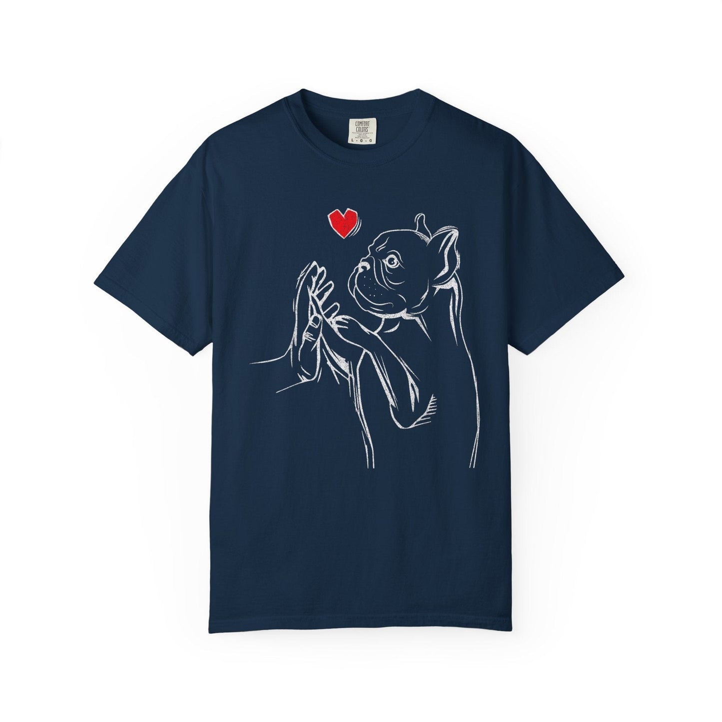 Frenchie Hello T Shirt