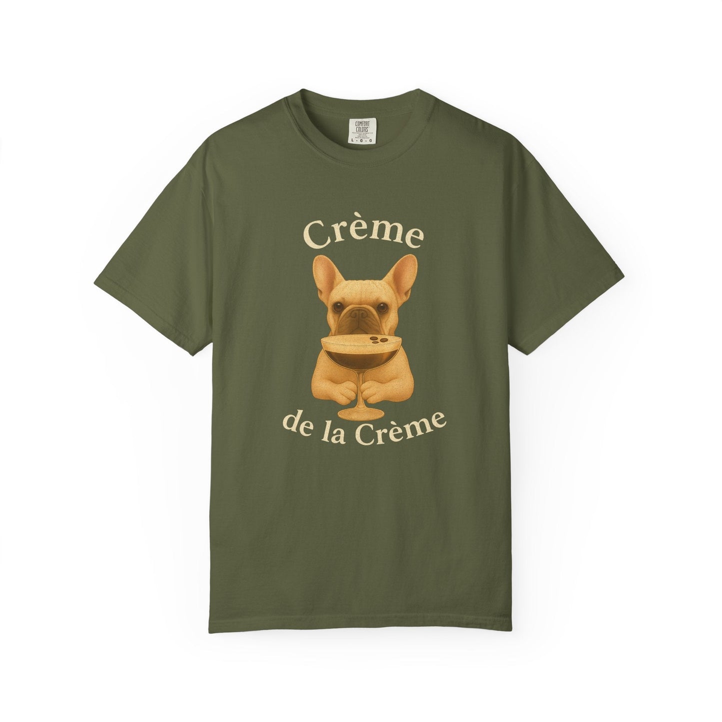 Creme Frenchie T Shirt