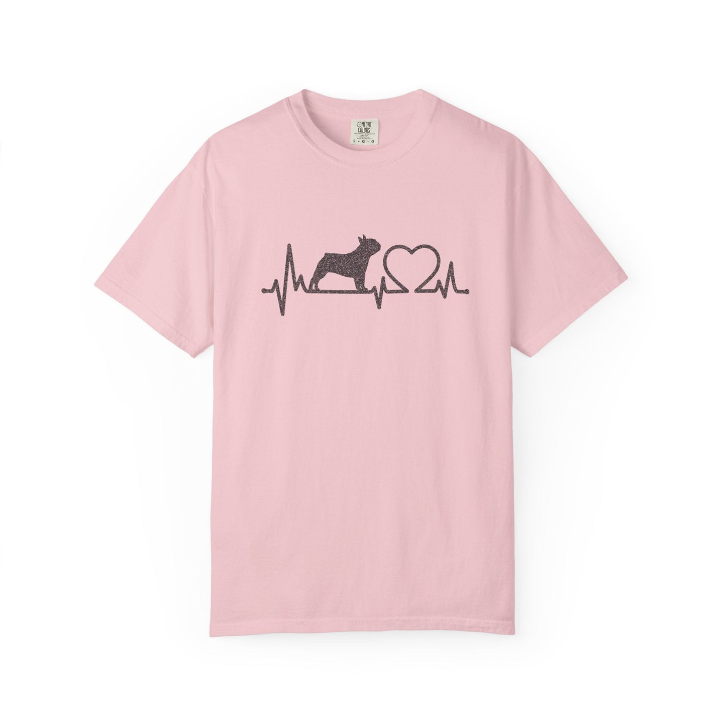 Frenchie Heartbeat T Shirt