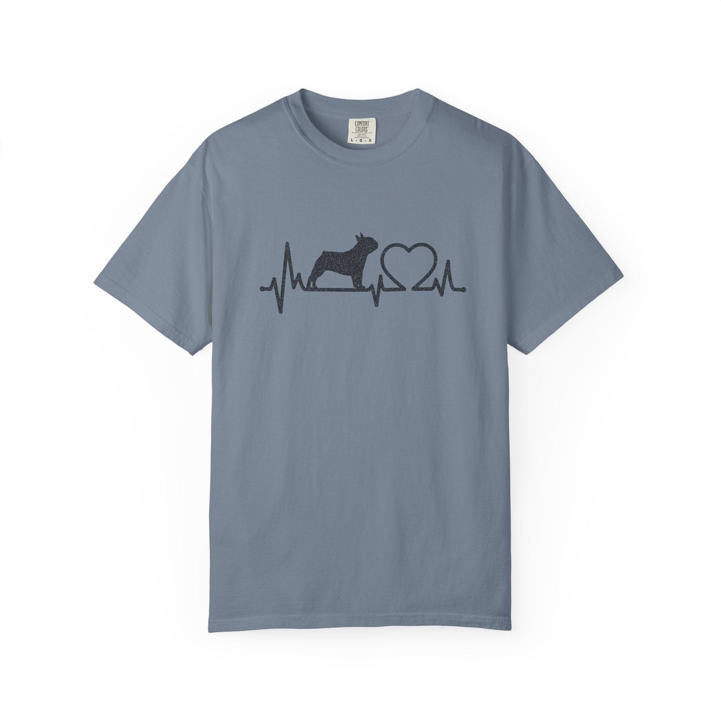 Frenchie Heartbeat T Shirt