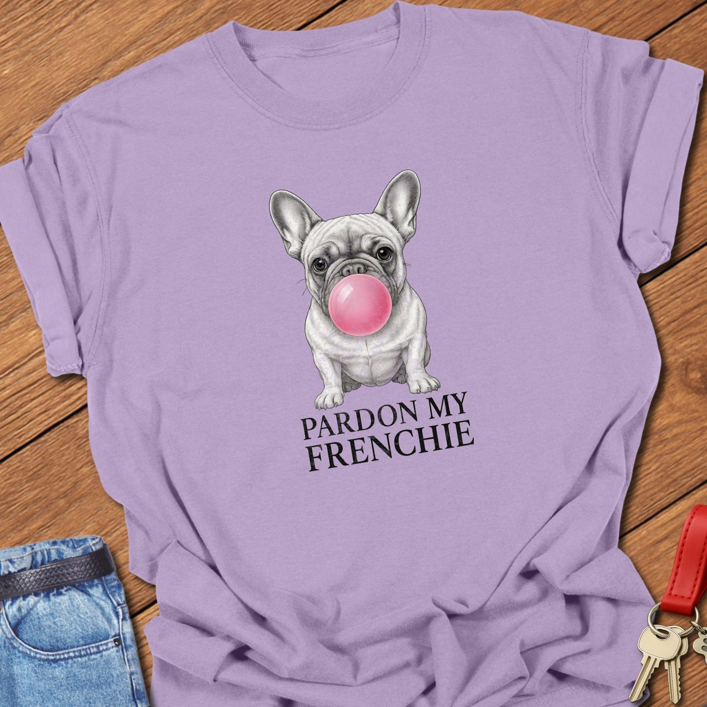Frenchie Bubblegum T Shirt
