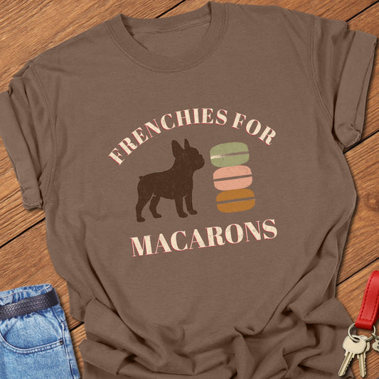 Frenchie Macarons T Shirt