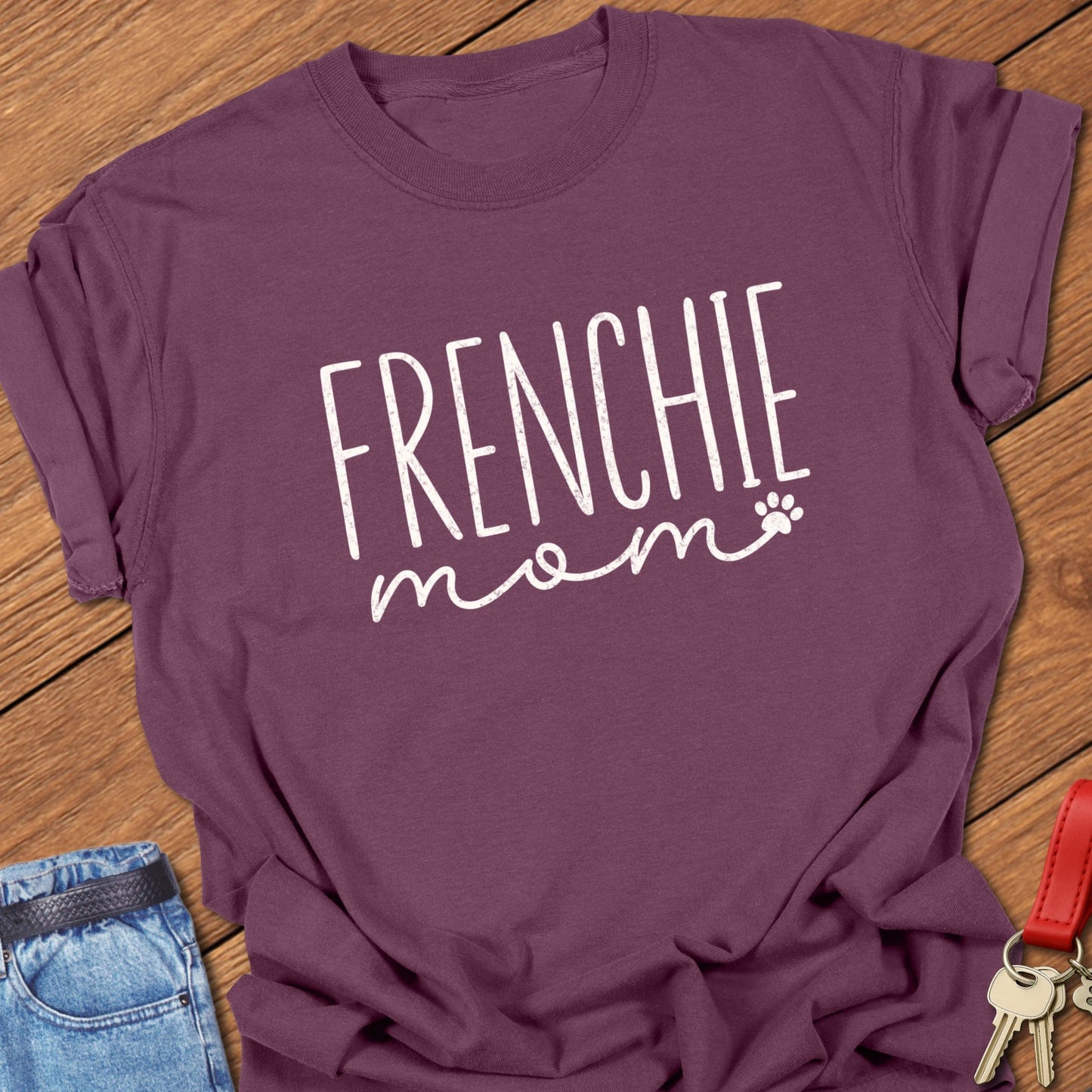 Frenchie Mom T Shirt #1