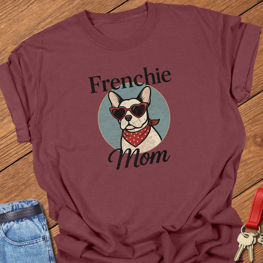 French bulldog sunglasses illustration printed on brick Comfort Colors t shirt