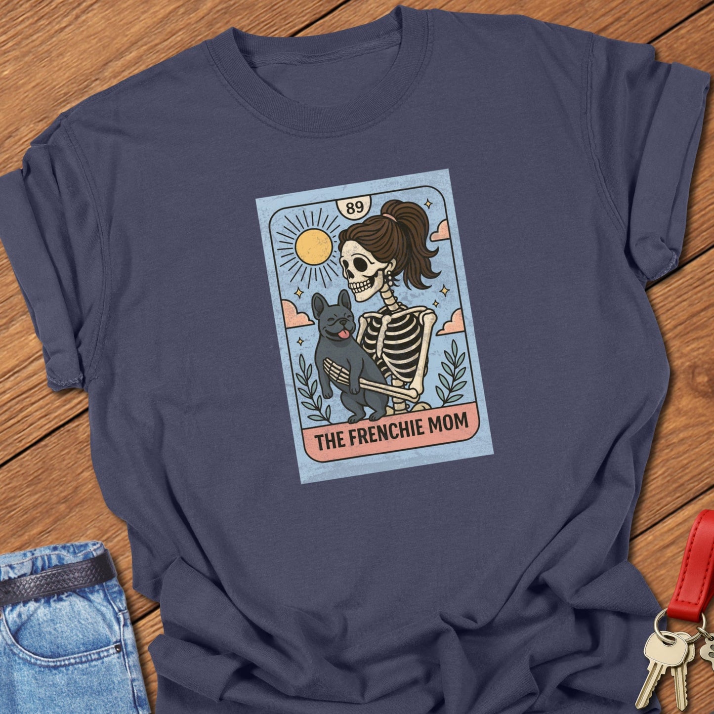 Frenchie Tarot T Shirt #1
