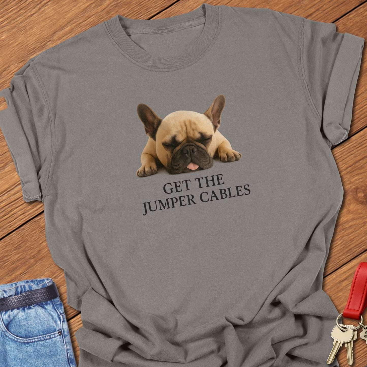 Slumbering Frenchie T Shirt