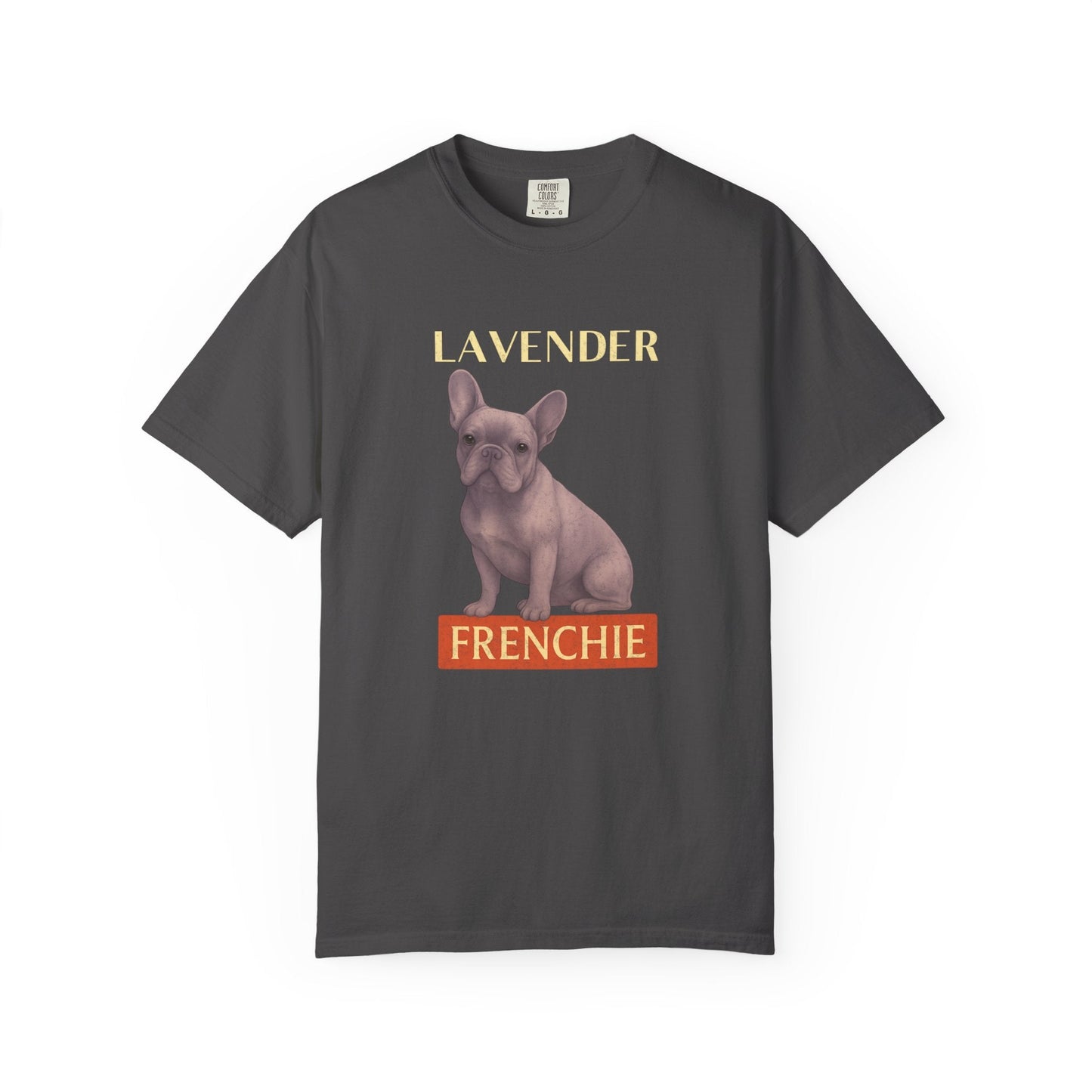 Lavender Frenchie T Shirt