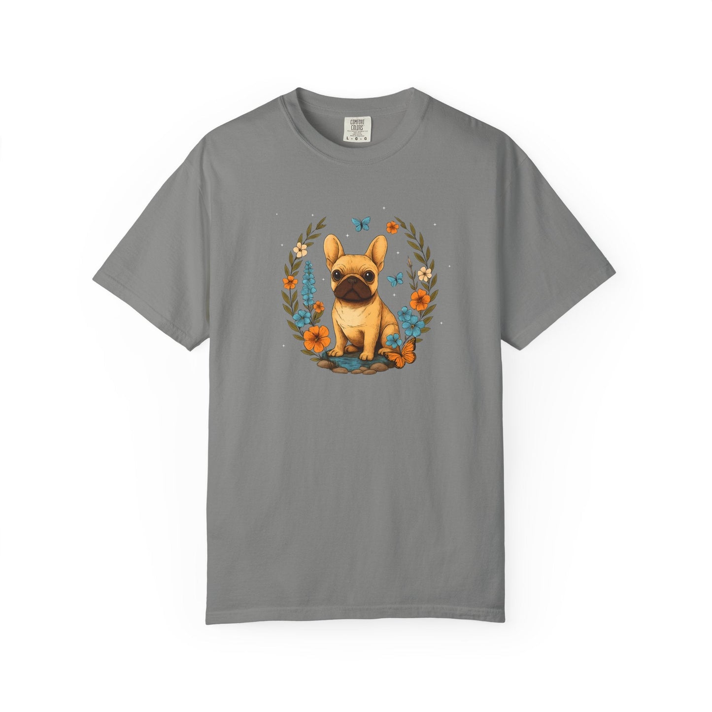Frenchie Garden T Shirt