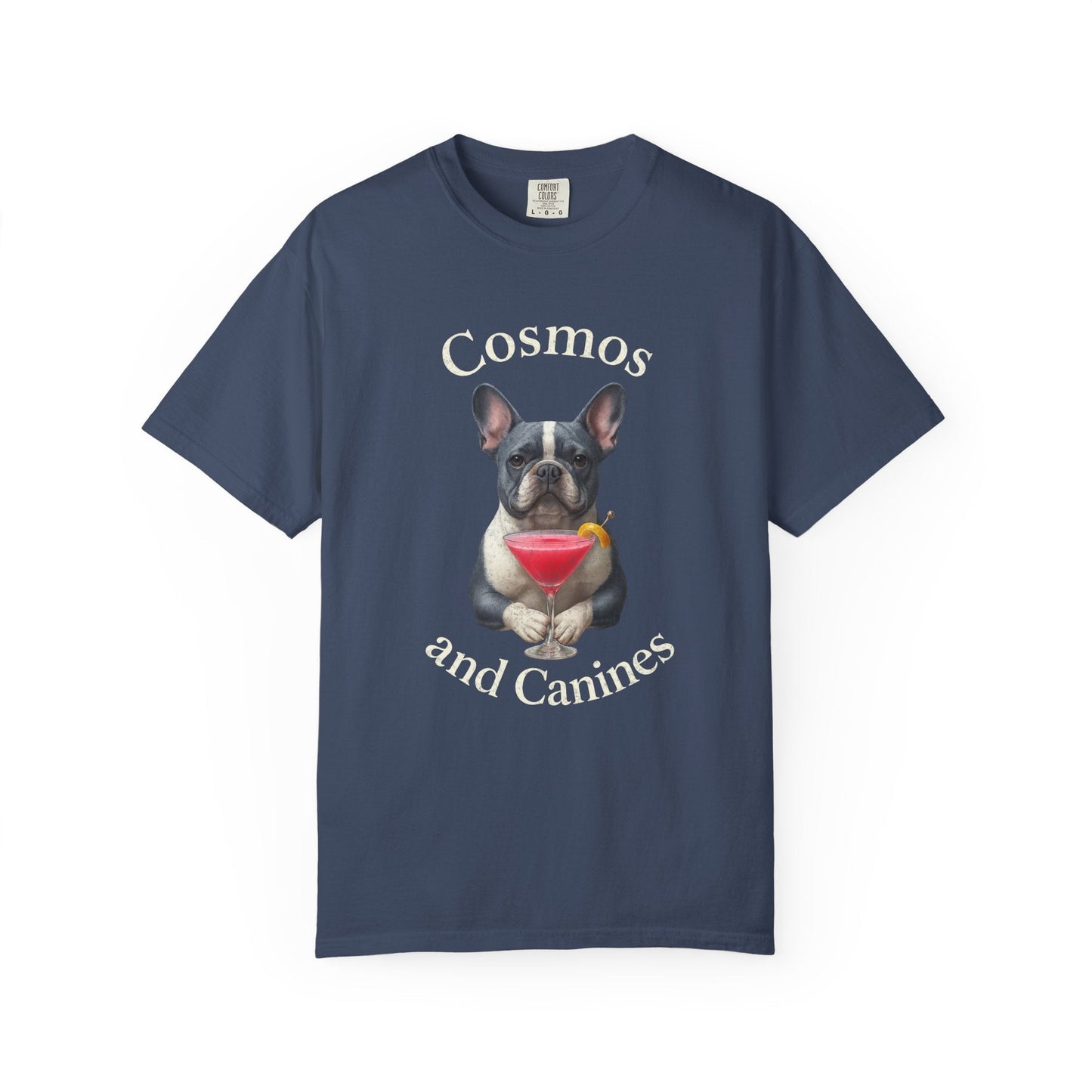 Fuschia Frenchie T Shirt
