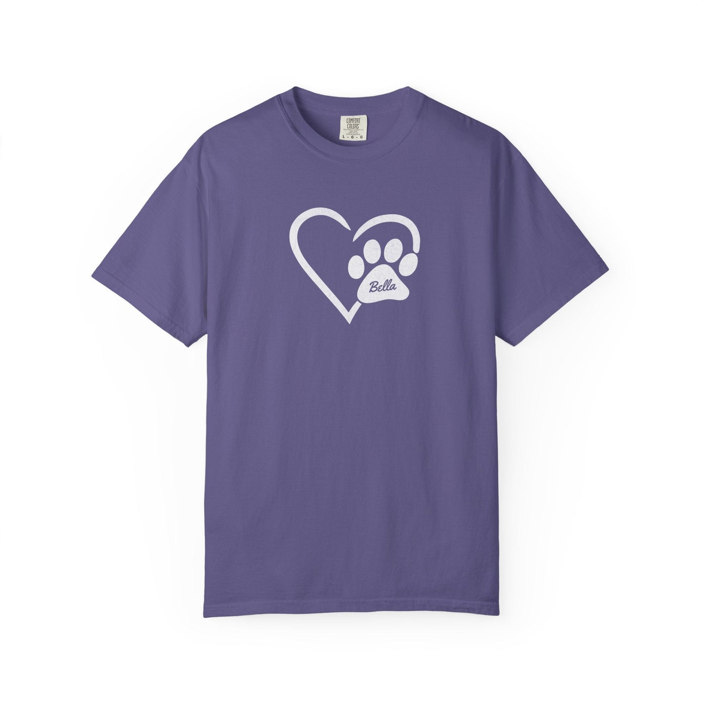 Custom Heart Text T Shirt #1