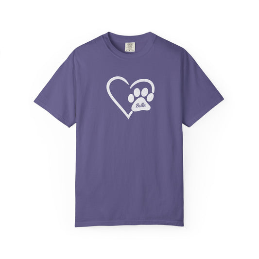 Custom Heart Text T Shirt #1