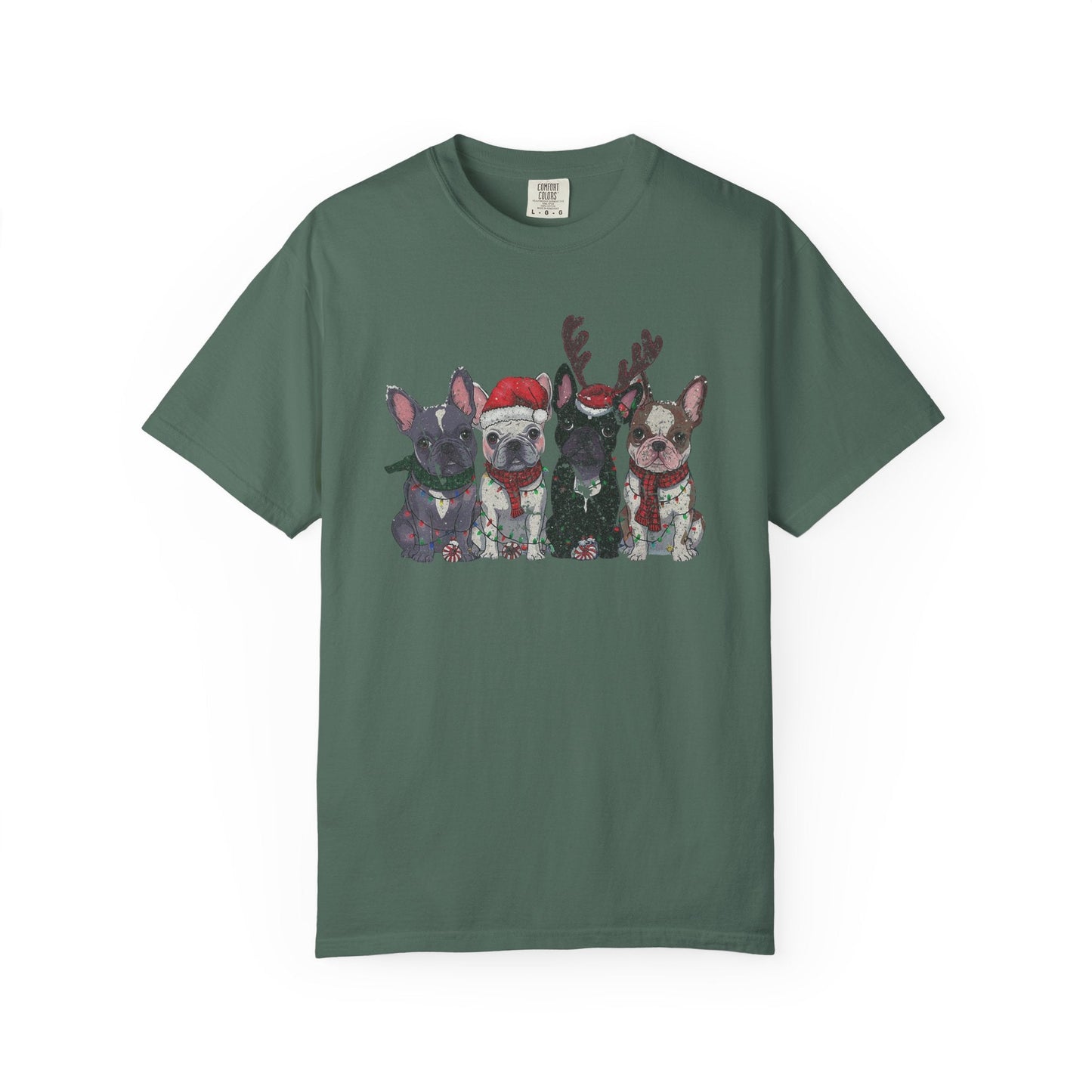 Frenchie Elves T Shirt