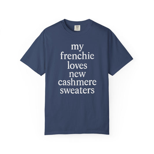 Frenchie Cashmere T Shirt