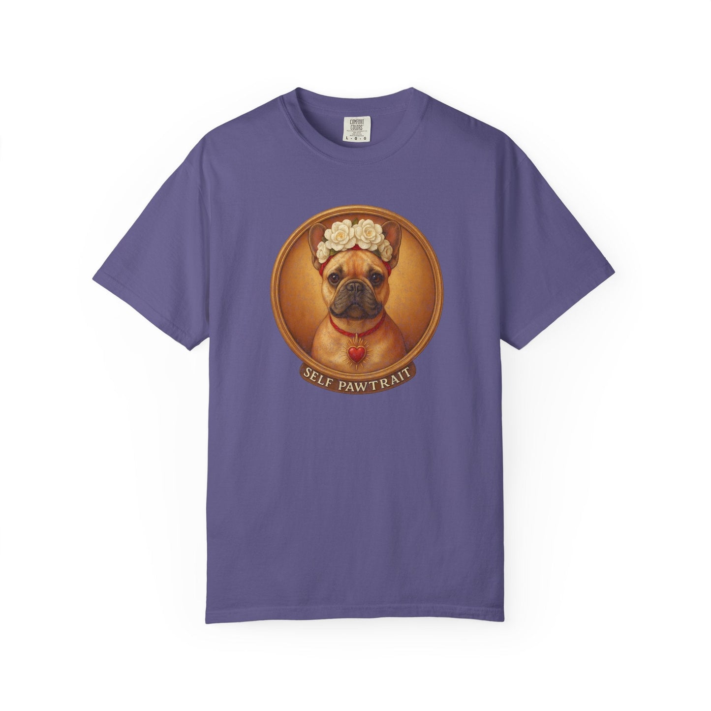 Frenchie Portrait  T Shirt