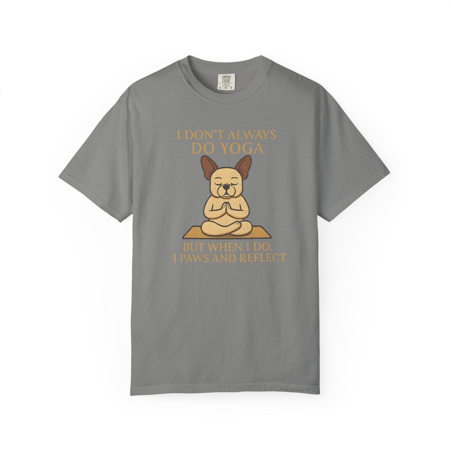 Frenchie Yoga T Shirt #2