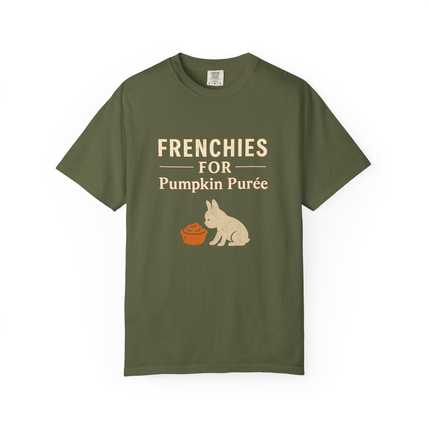 Frenchie Pumpkin T Shirt