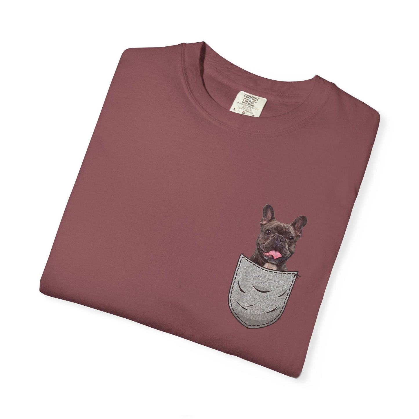 Pocket Frenchie T Shirt