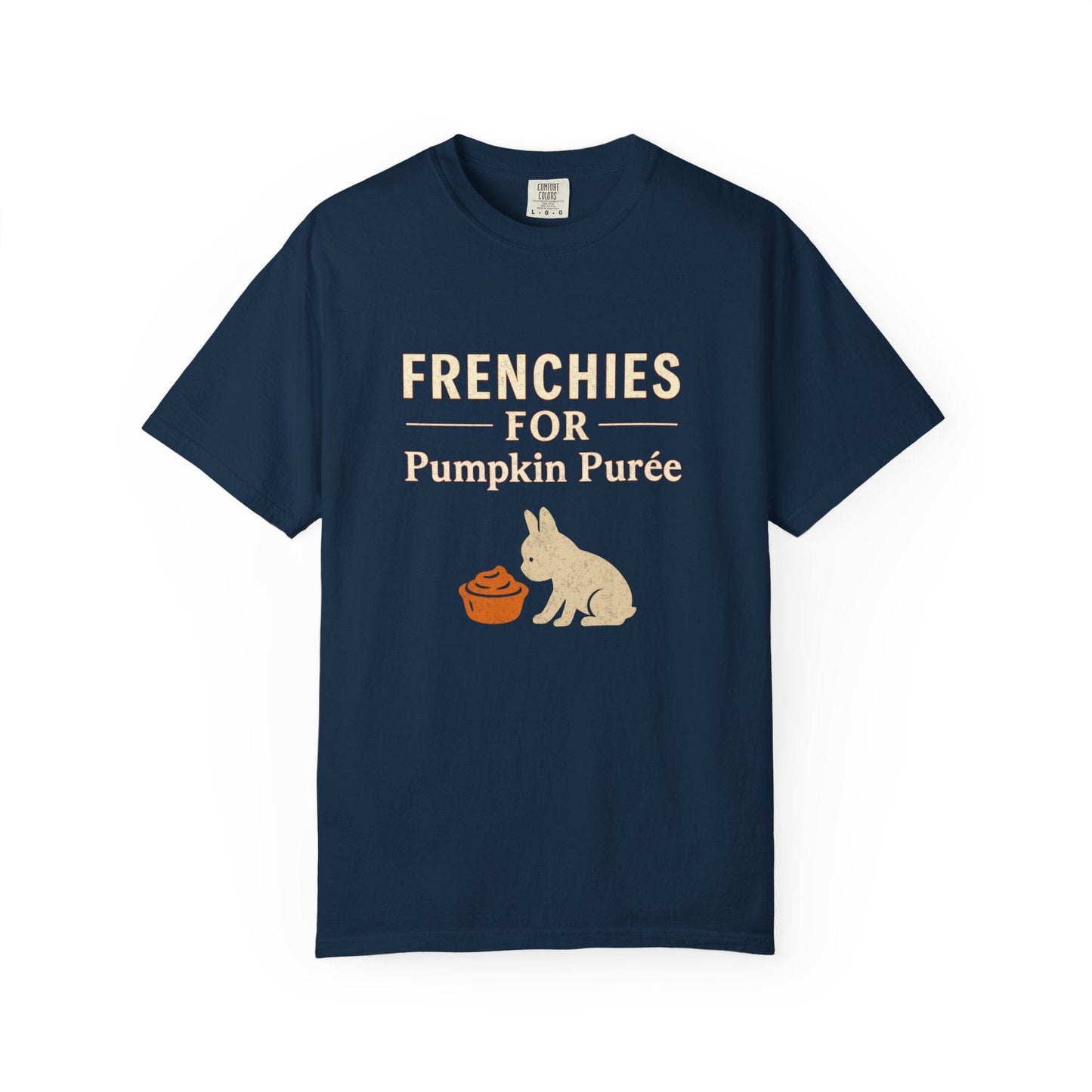 Frenchie Pumpkin T Shirt