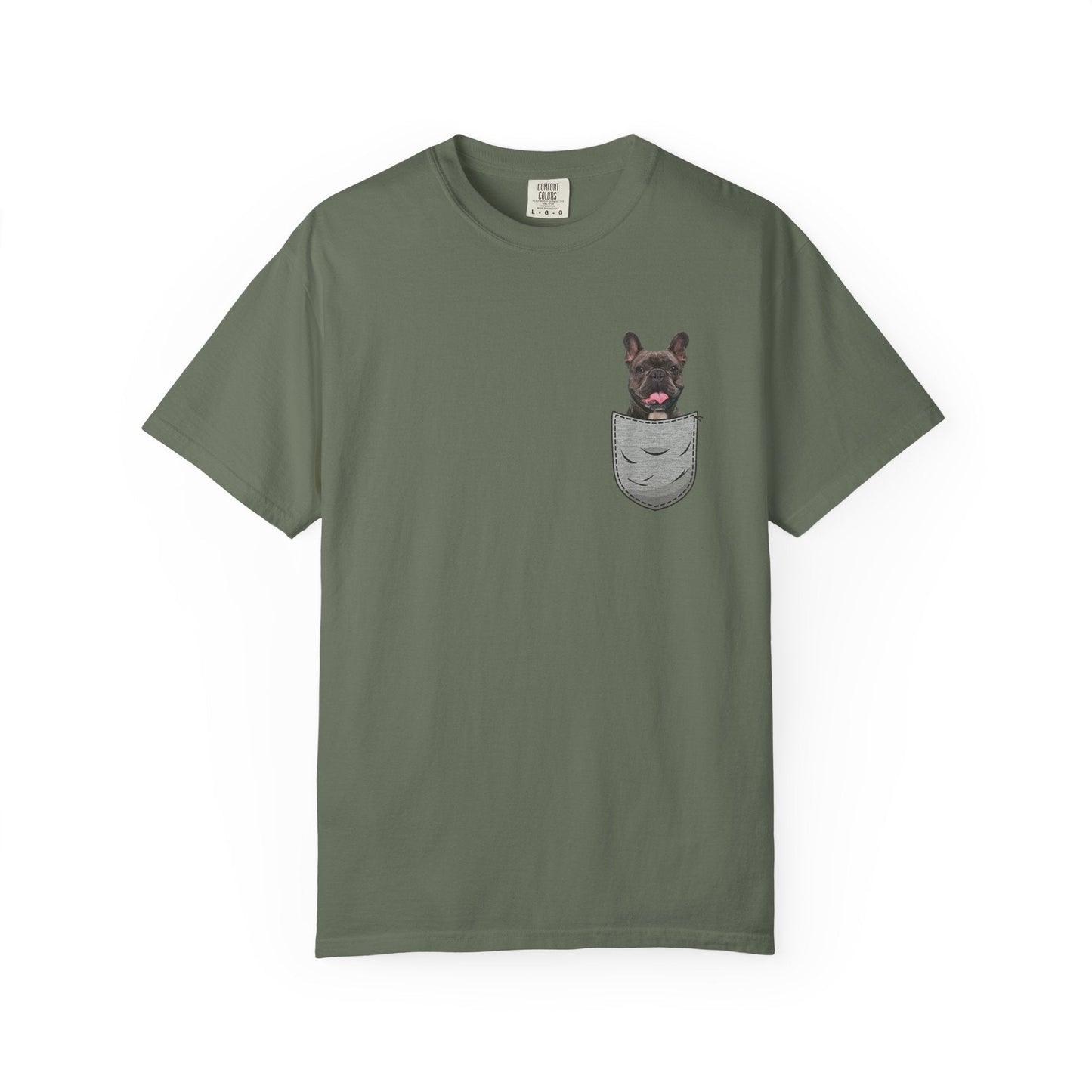 Pocket Frenchie T Shirt