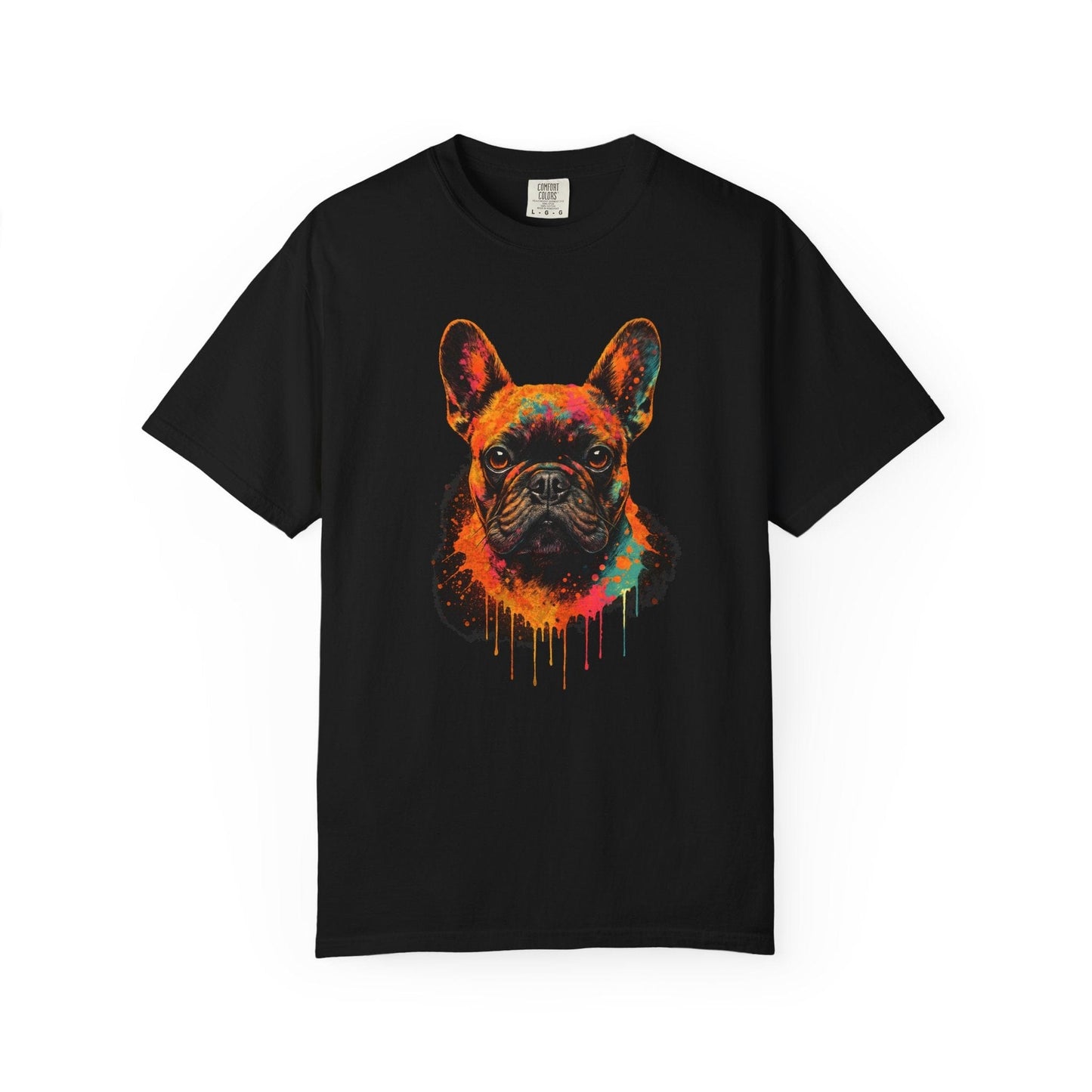 Neon Frenchie T Shirt