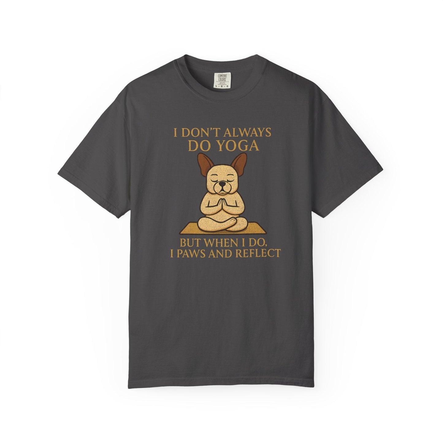 Frenchie Yoga T Shirt #2