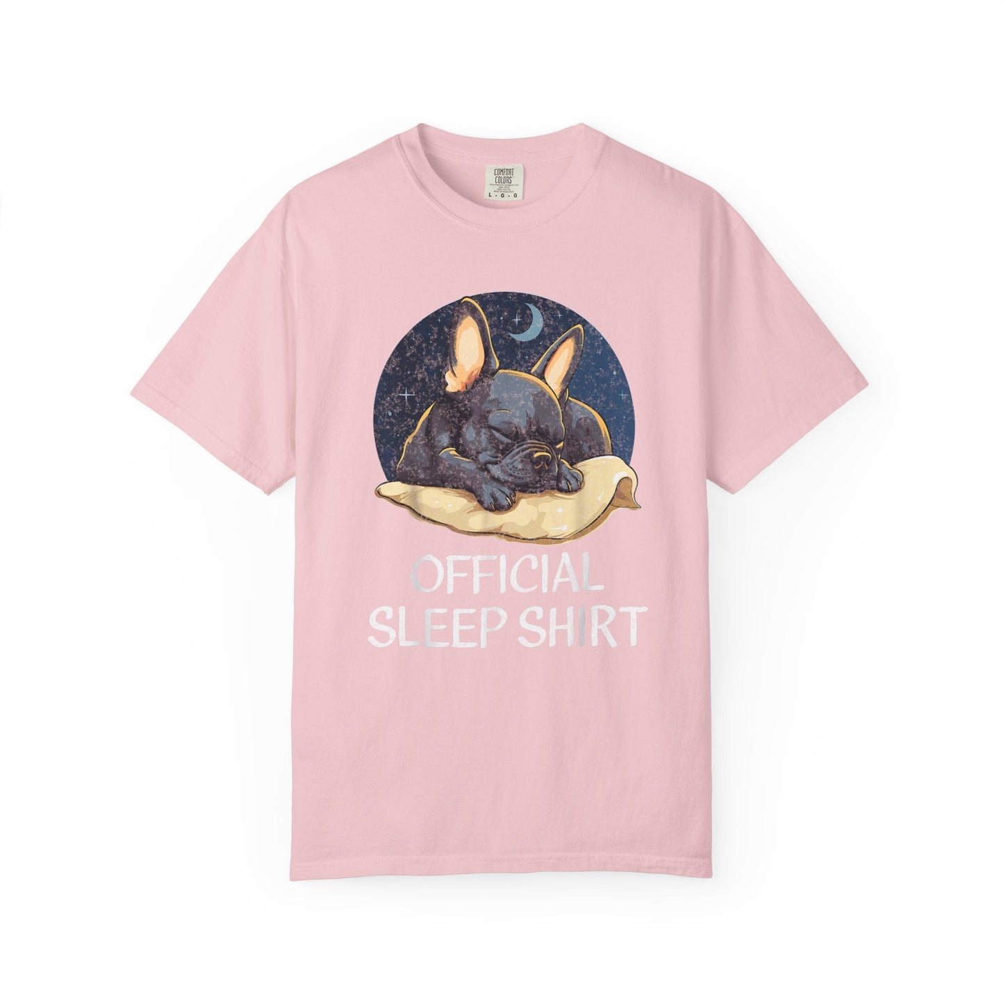 Frenchie Sleeping T Shirt