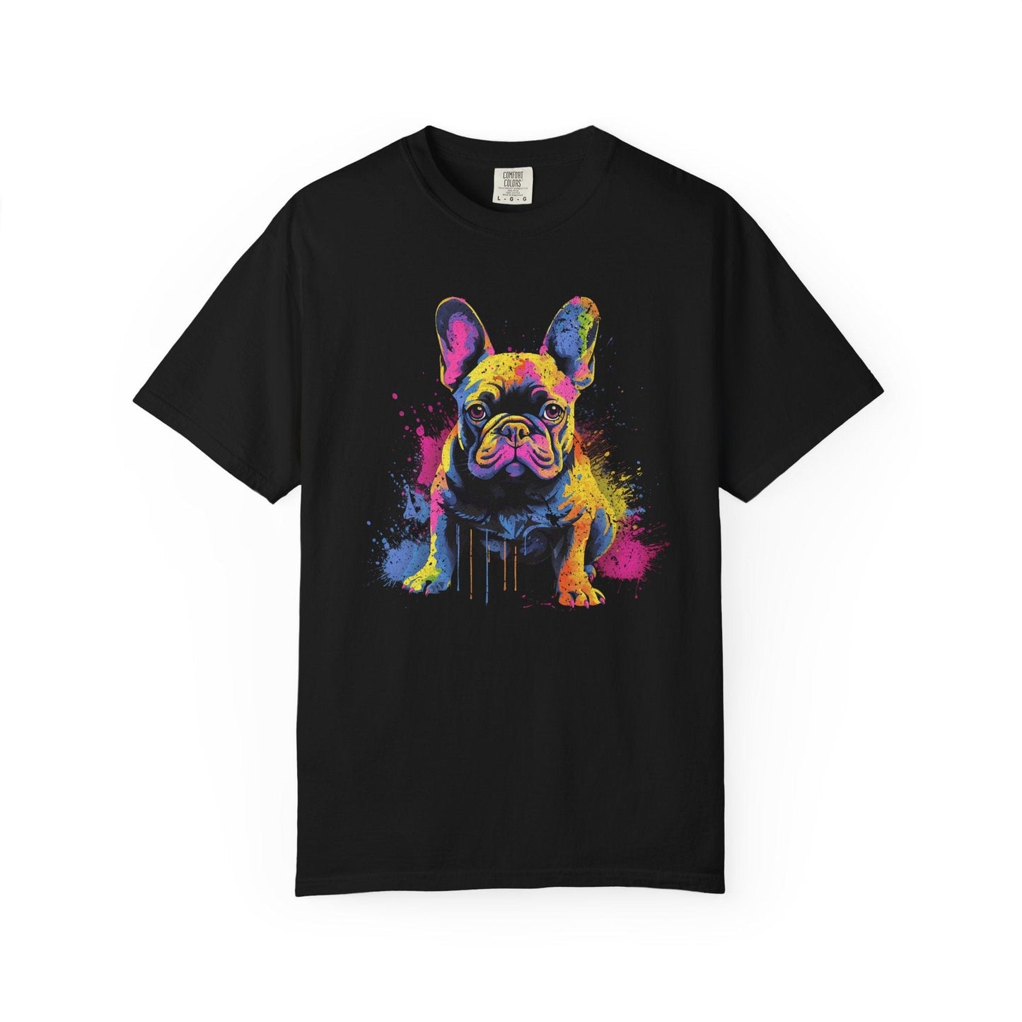 Colorful Frenchie T Shirt