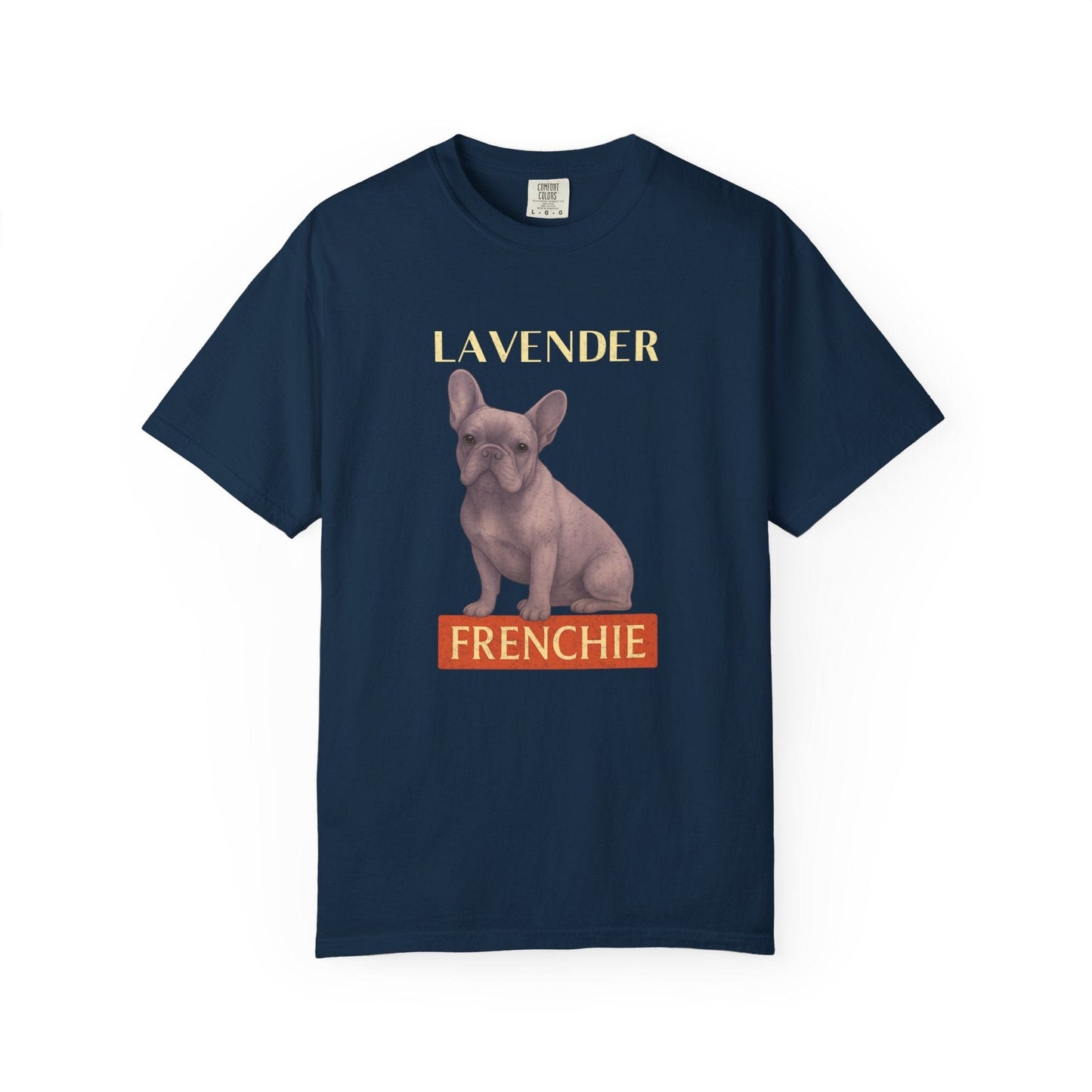 Lavender Frenchie T Shirt