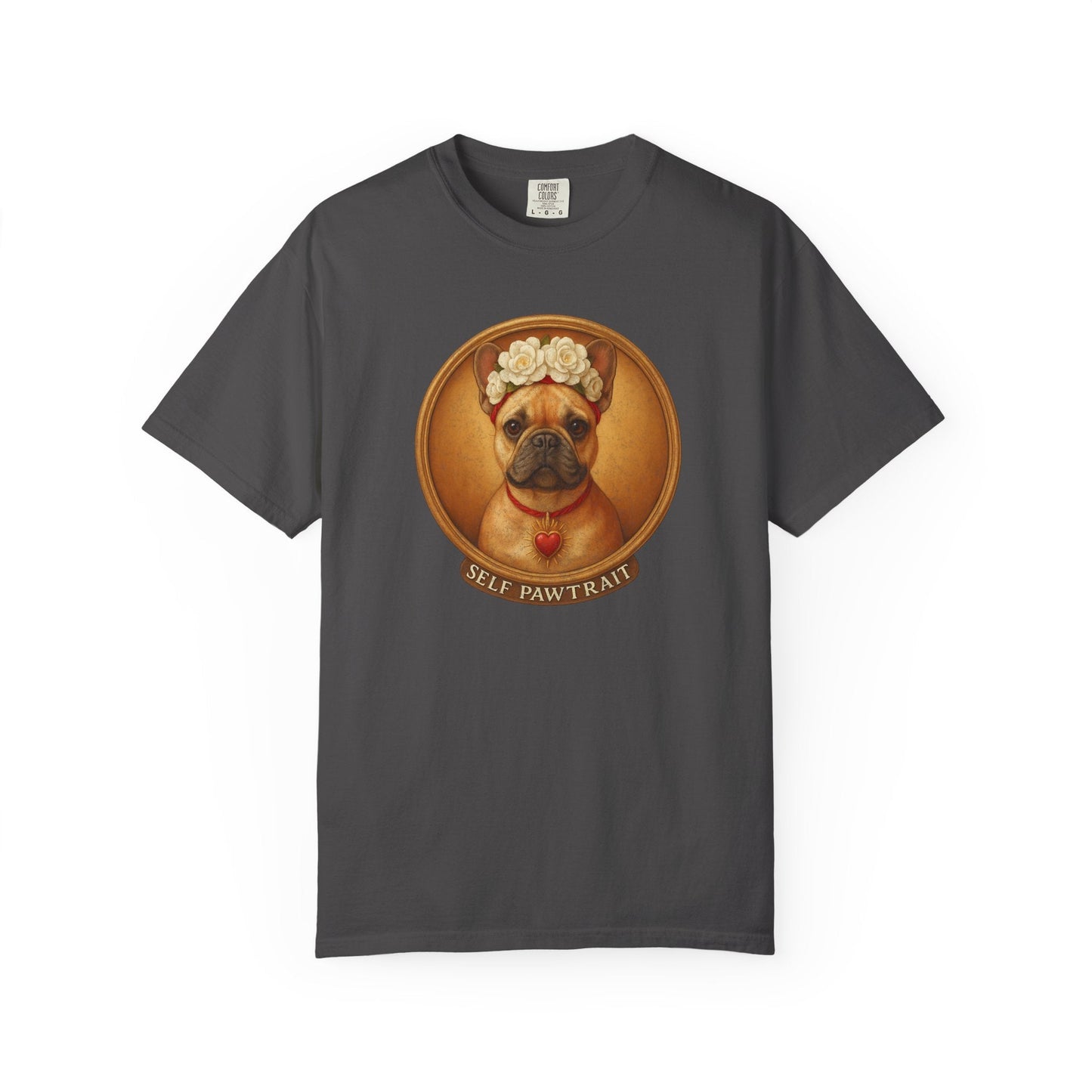 Frenchie Portrait  T Shirt