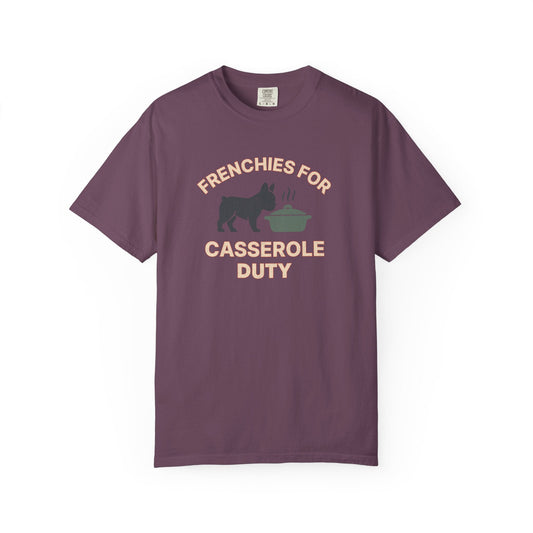 Frenchie Casserole T Shirt