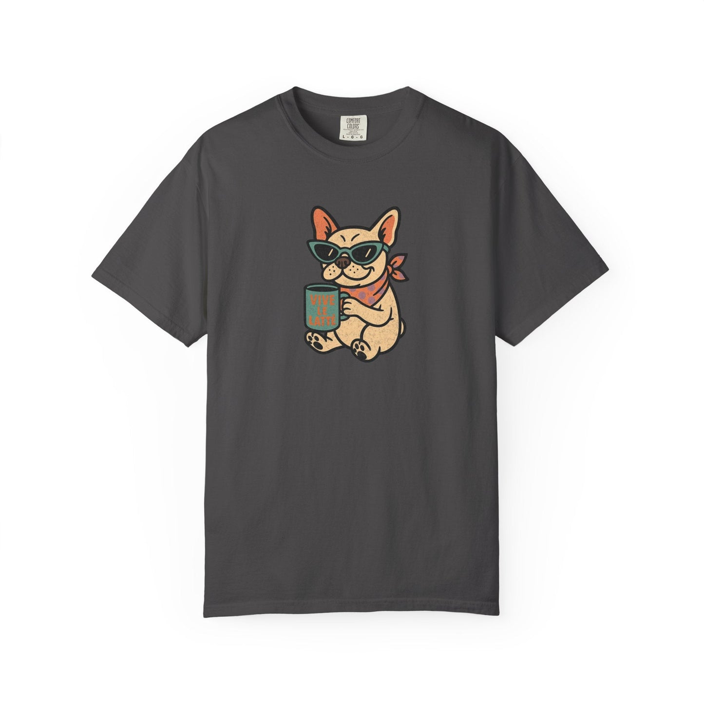 Frenchie Latte T Shirt