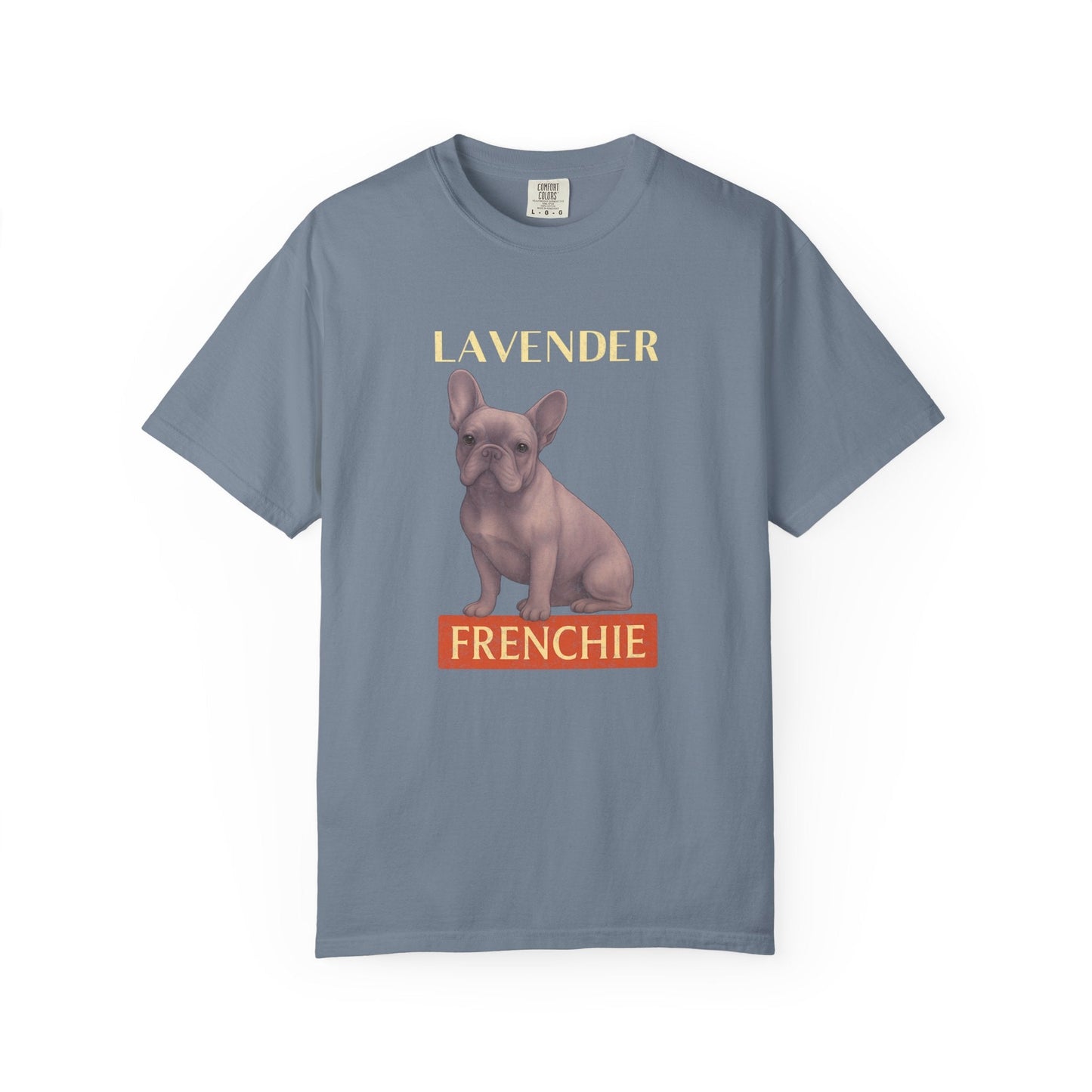 Lavender Frenchie T Shirt