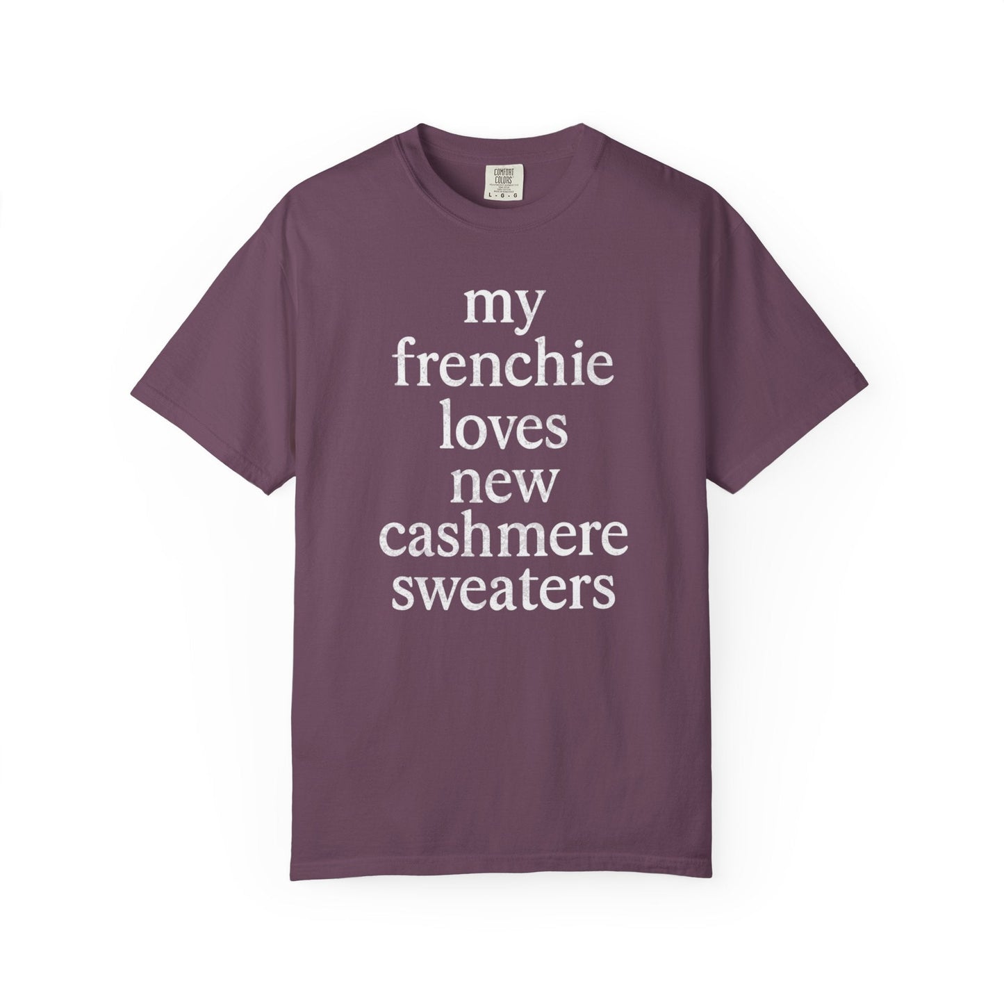 Frenchie Cashmere T Shirt
