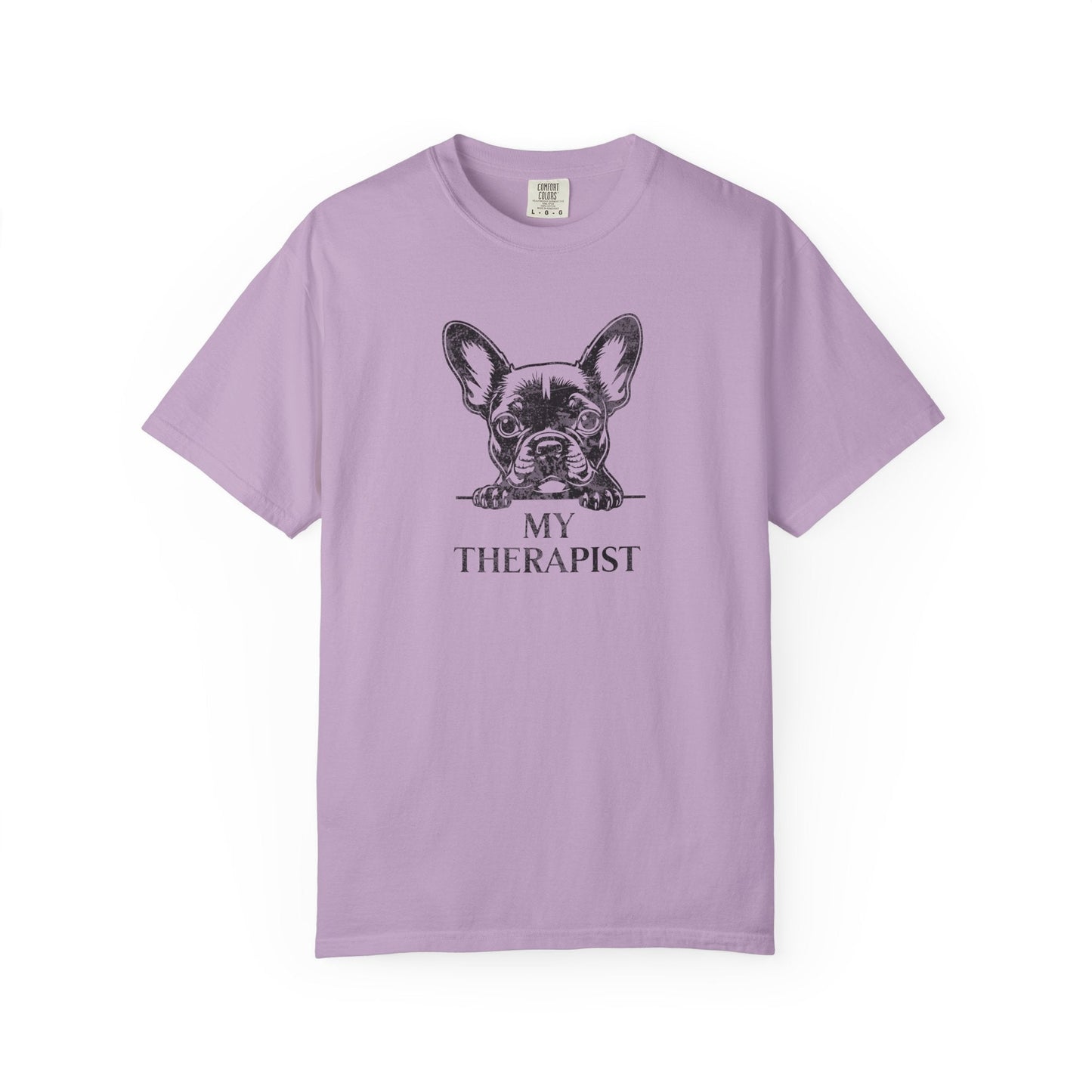 Frenchie Therapy T Shirt