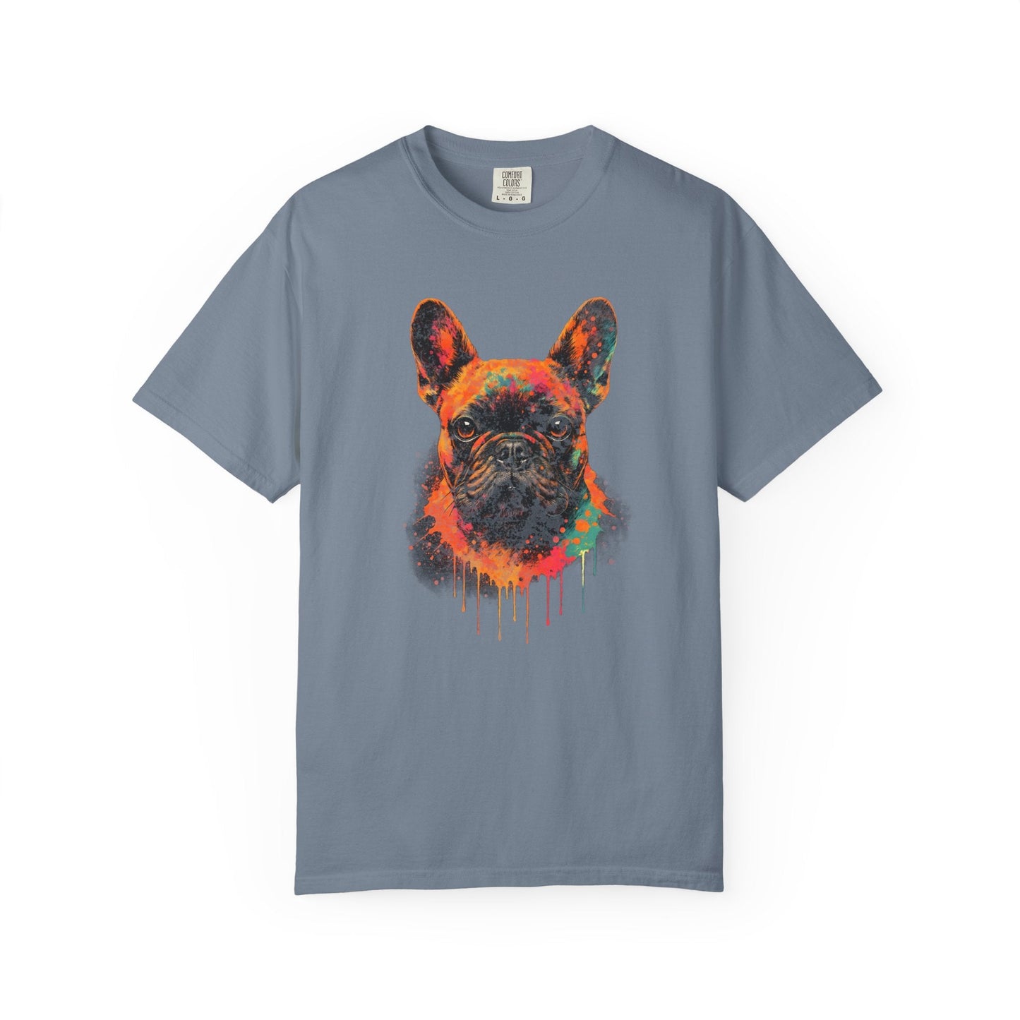 Neon Frenchie T Shirt