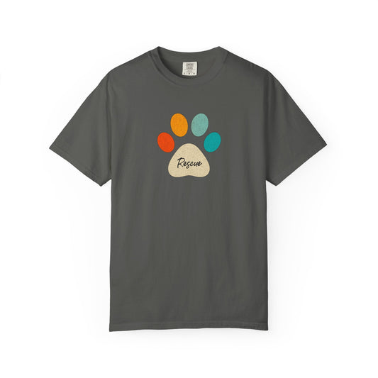 Frenchie Rescue Paw T Shirt