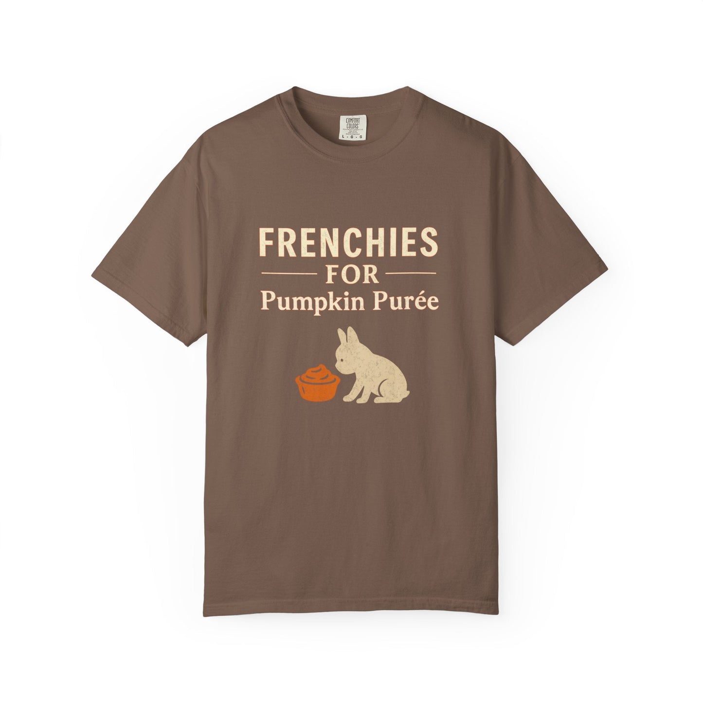 Frenchie Pumpkin T Shirt