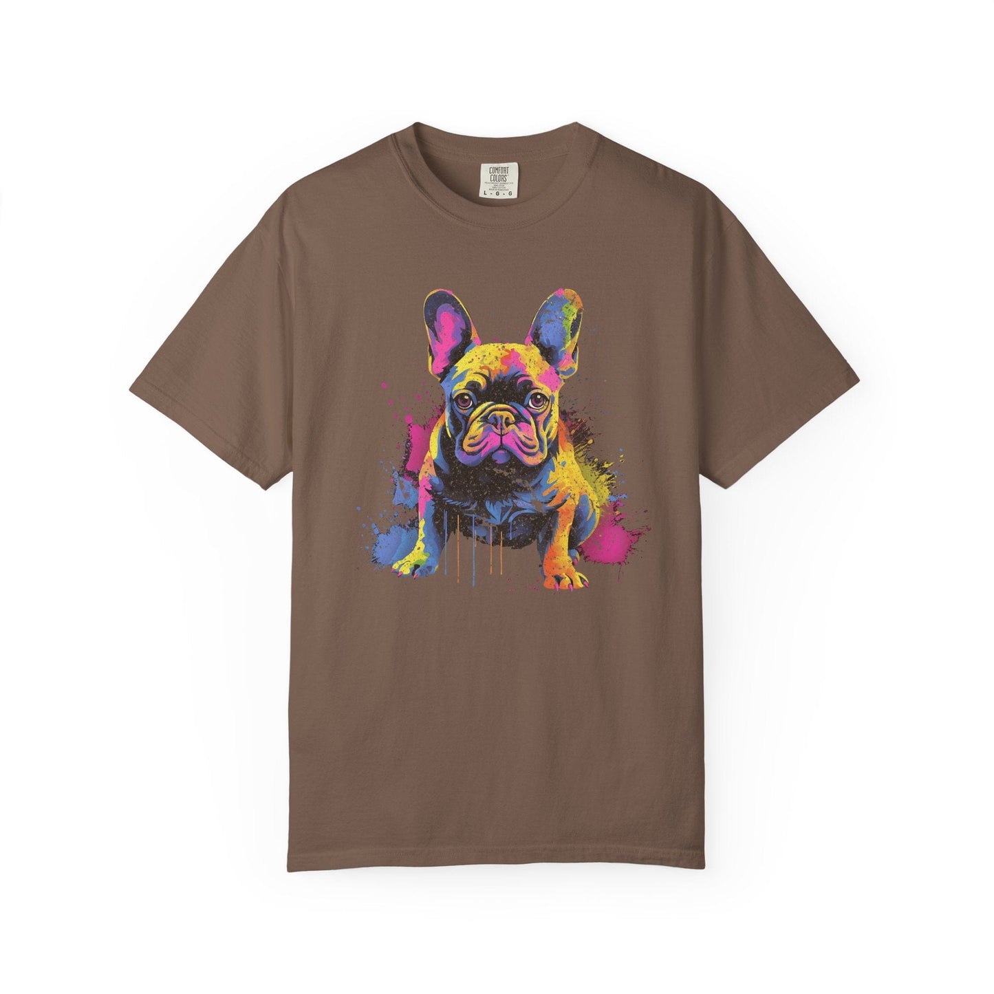 Colorful Frenchie T Shirt