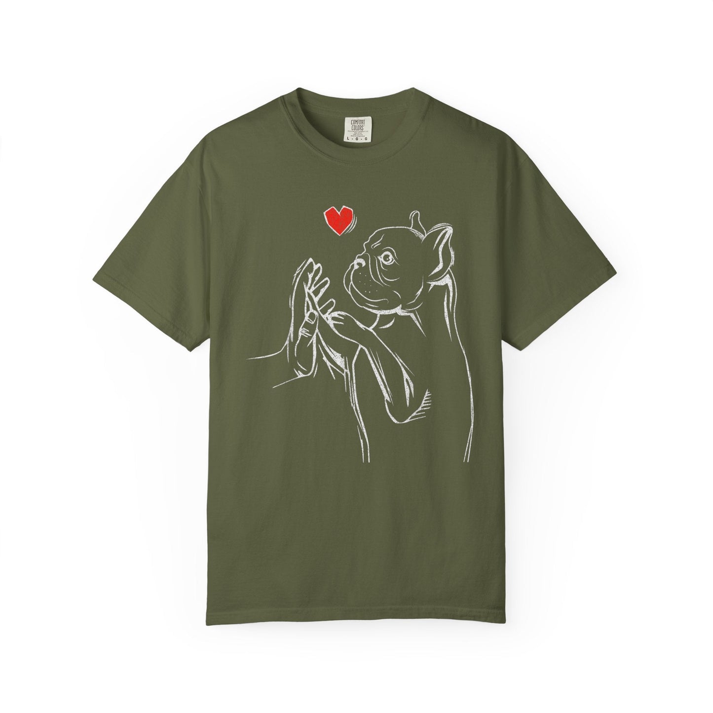 Frenchie Hello T Shirt
