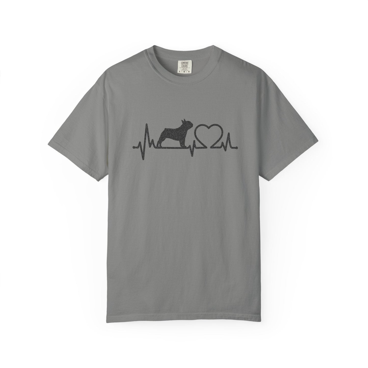 Frenchie Heartbeat T Shirt