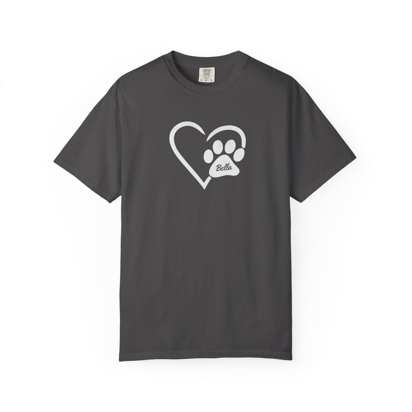 Custom Heart Text T Shirt #1