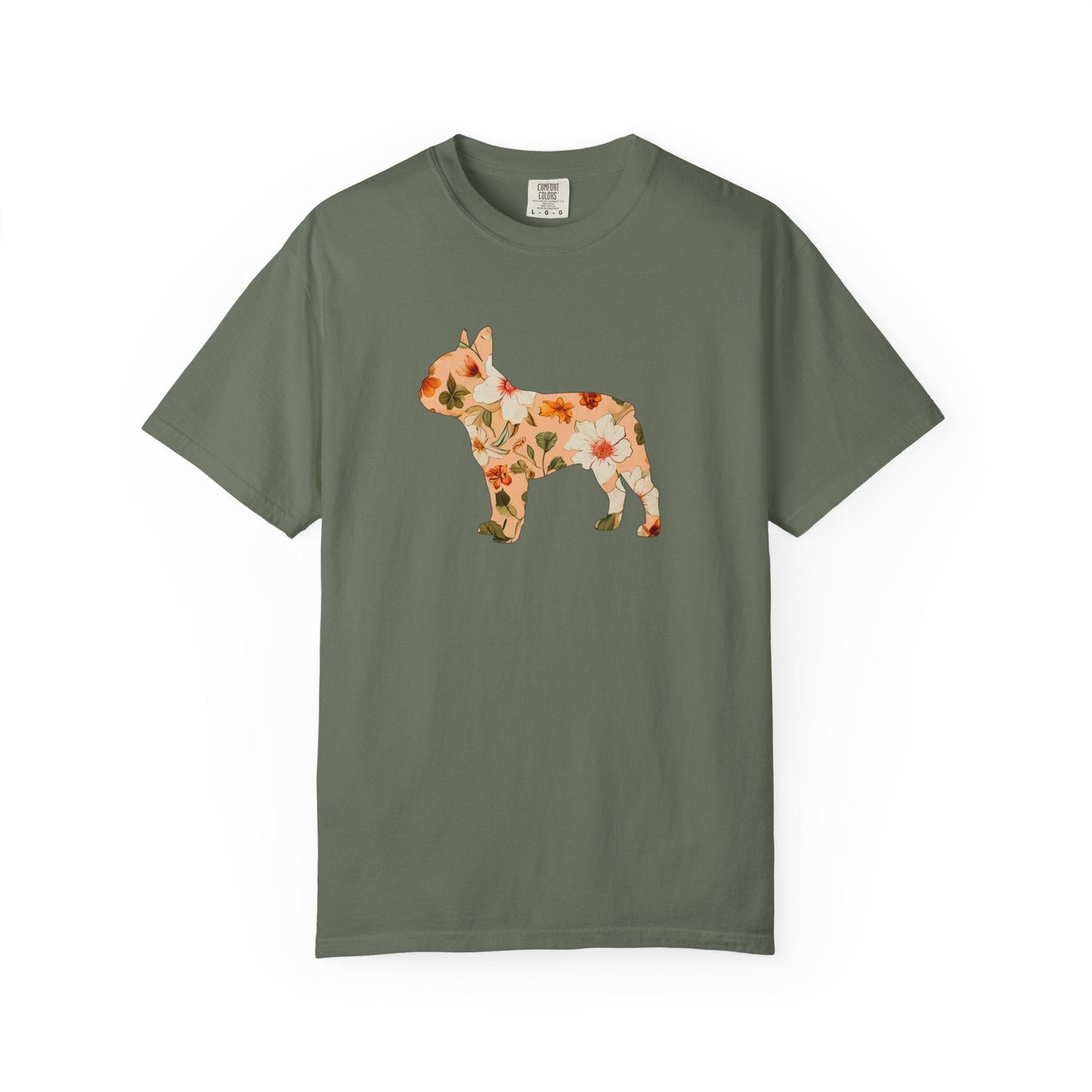 Flowering Frenchie T Shirt