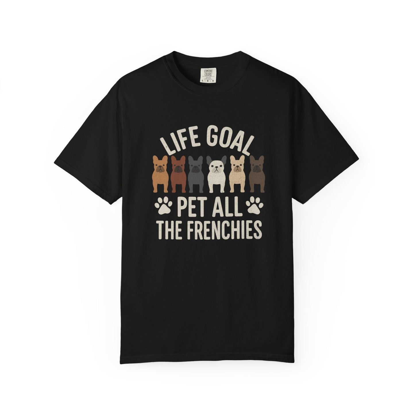 Petting Frenchies T Shirt