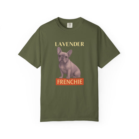 Lavender Frenchie T Shirt