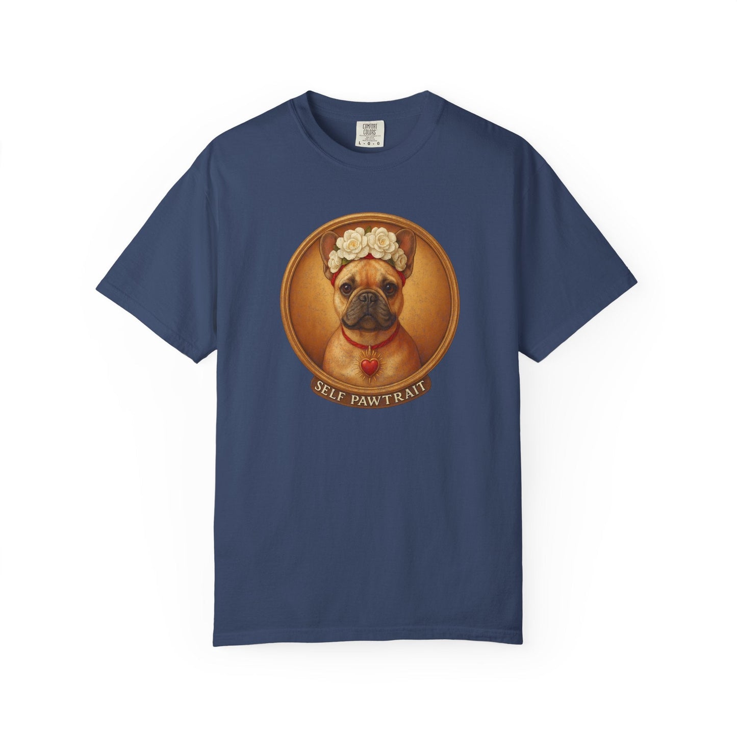 Frenchie Portrait  T Shirt