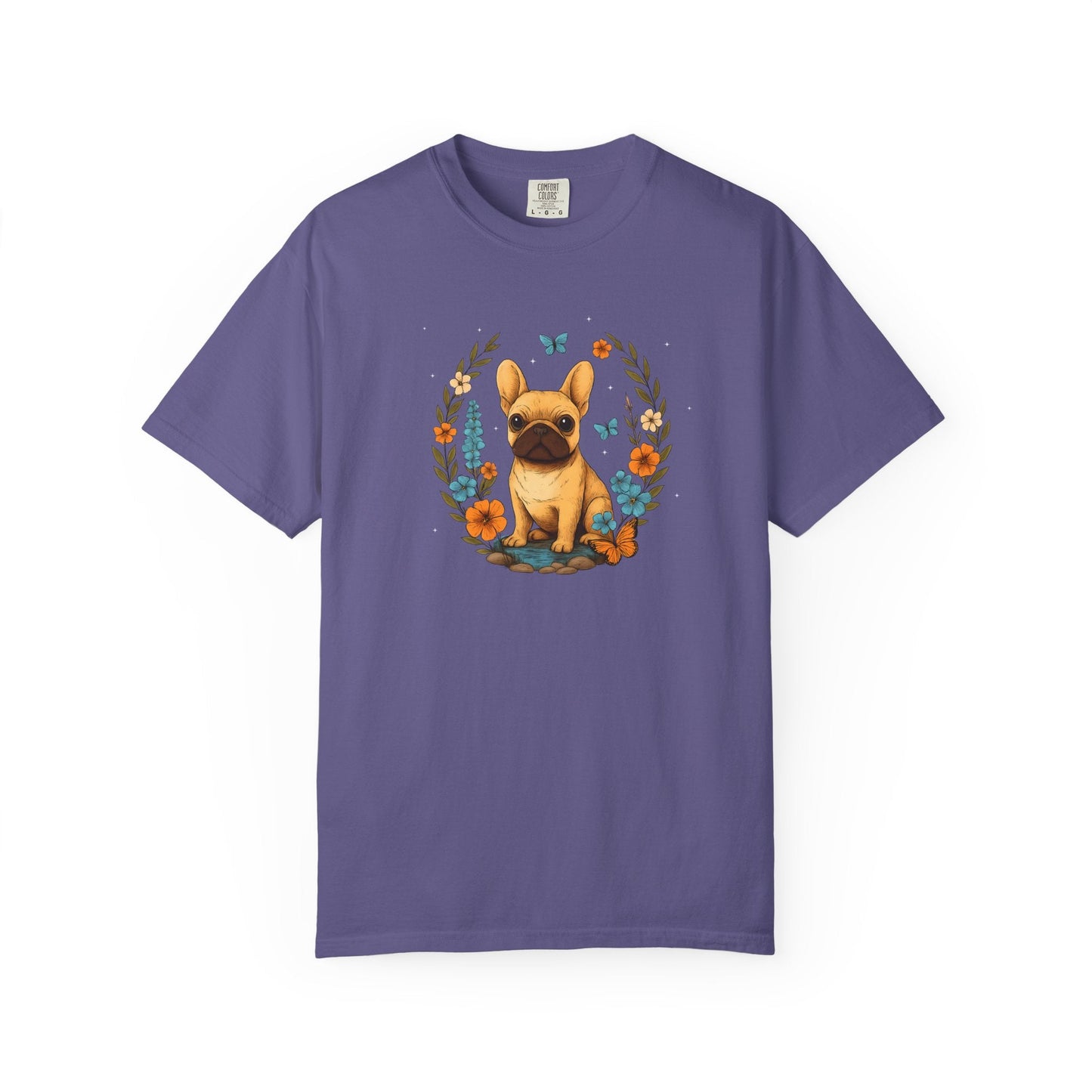 Frenchie Garden T Shirt