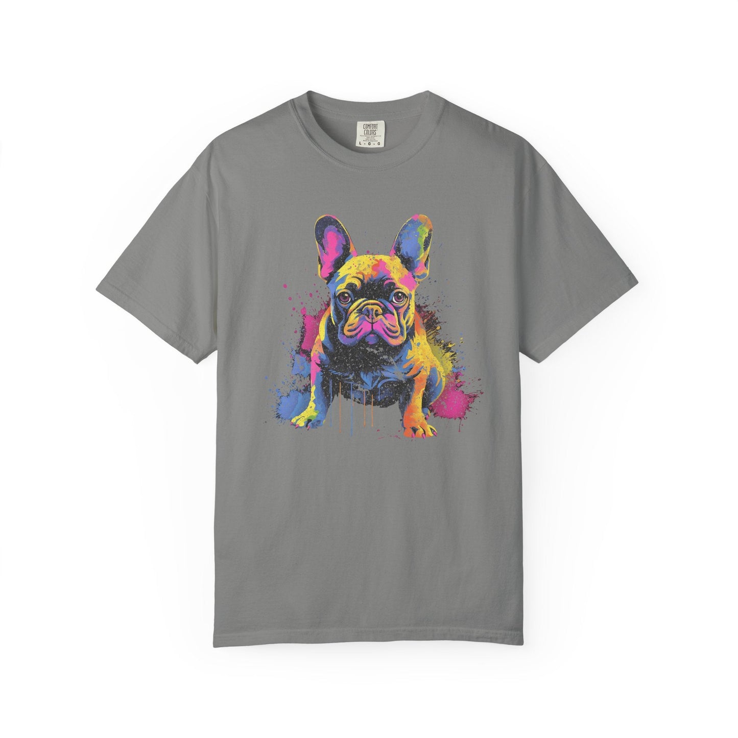 Colorful Frenchie T Shirt
