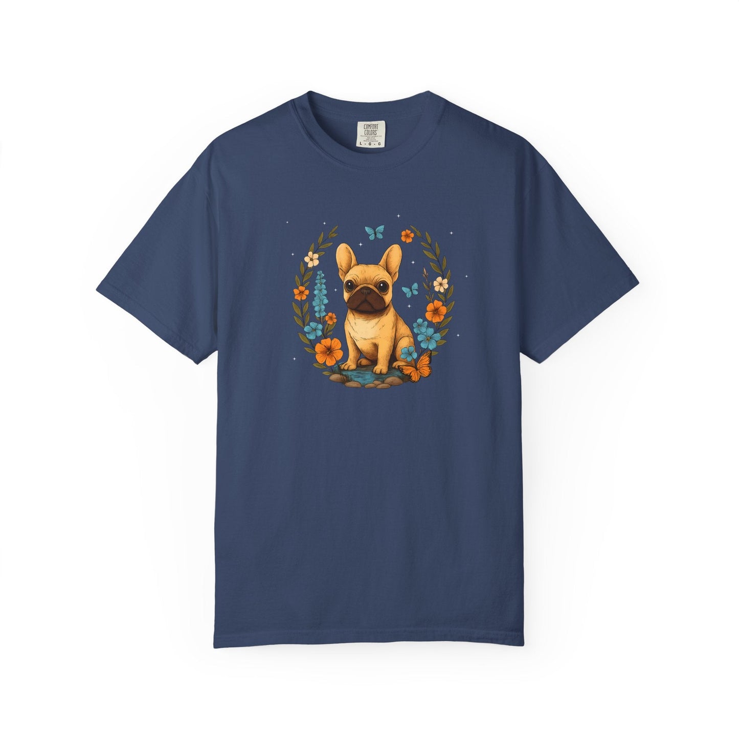 Frenchie Garden T Shirt