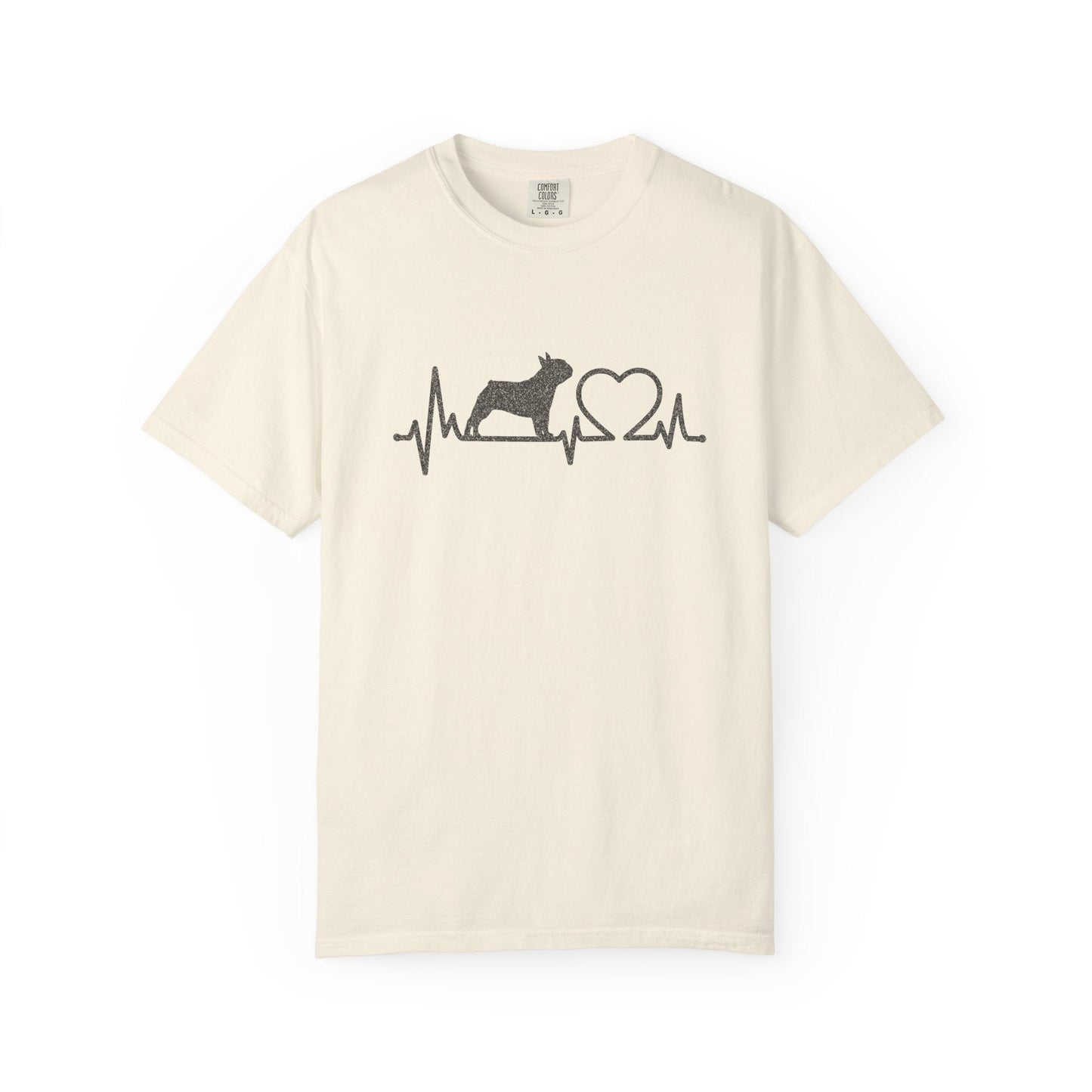 Frenchie Heartbeat T Shirt
