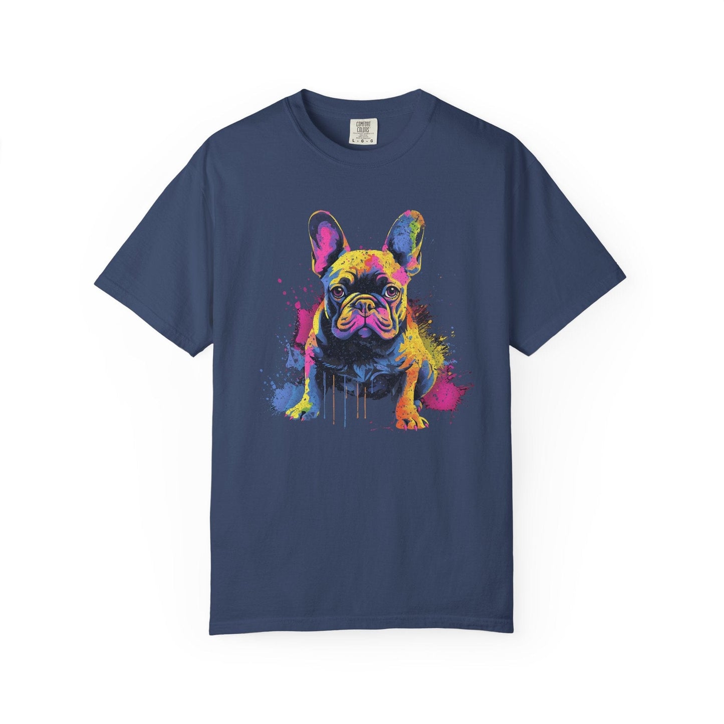 Colorful Frenchie T Shirt